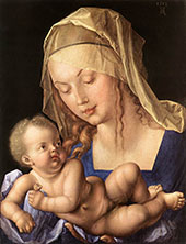 Madonna of The Pear 1512 By Albrecht Durer