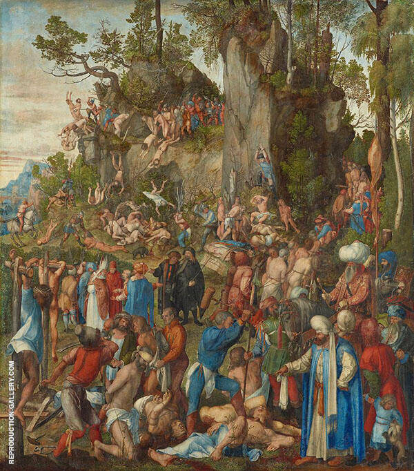 Martyrdom of The Then Thousand 1508 | Oil Painting Reproduction