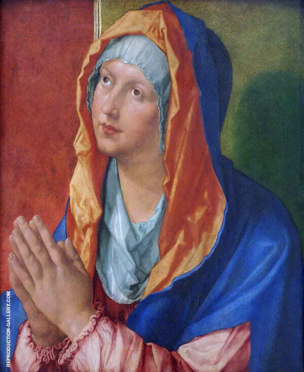 Mary Praying By Albrecht Durer