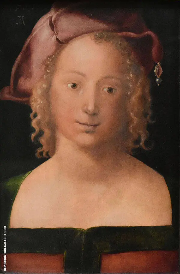 Portrait of A Young Girl 1507 By Albrecht Durer