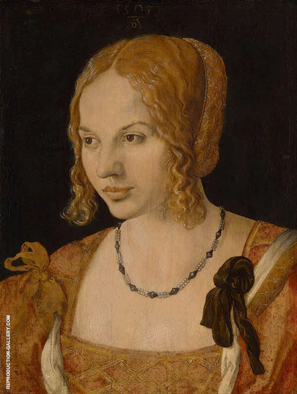 Portrait of a Young Venetian Woman By Albrecht Durer
