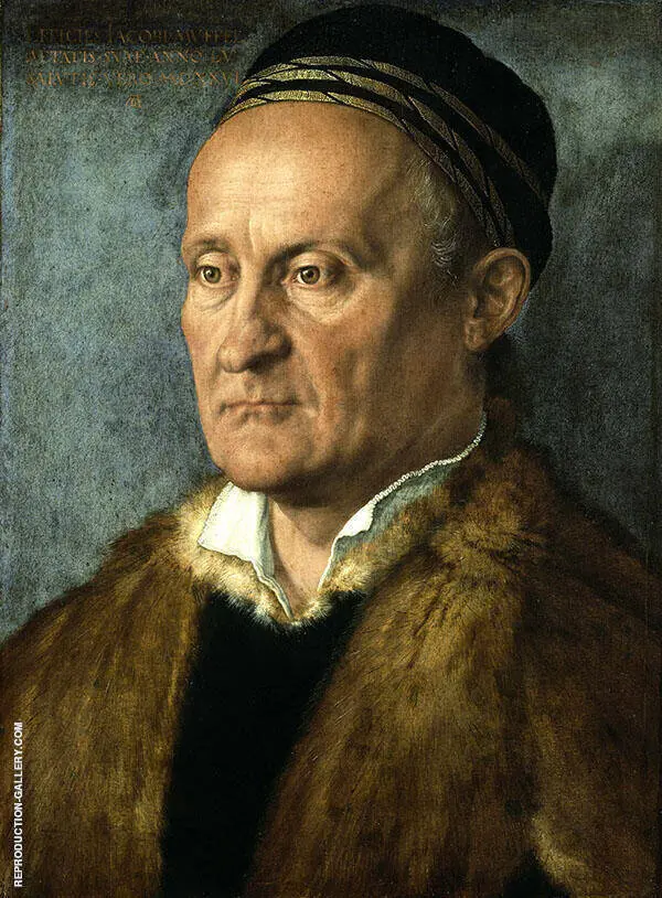 Portrait of Jakob Muffel By Albrecht Durer