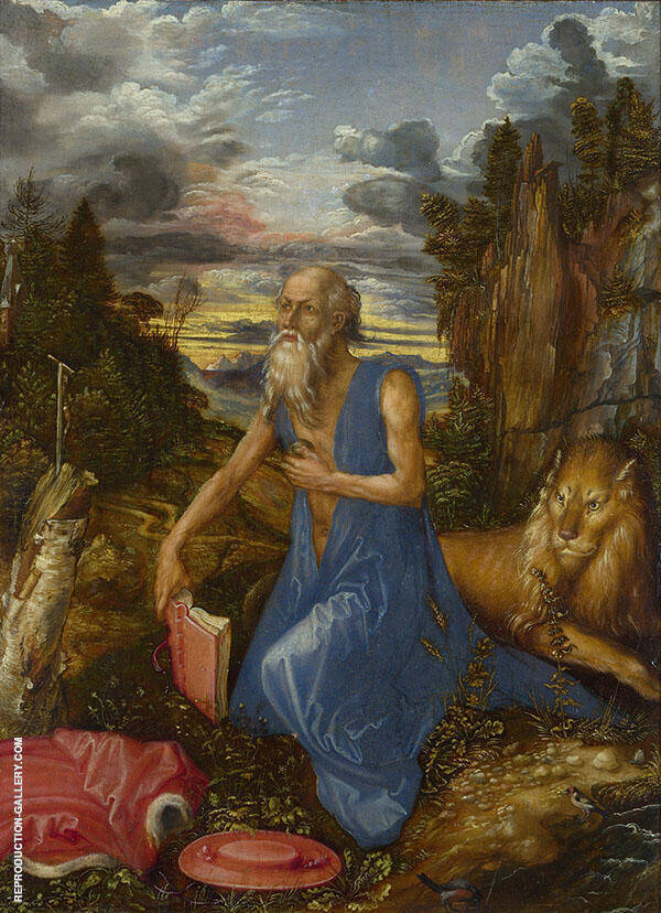 Saint Jerome by Albrecht Durer | Oil Painting Reproduction