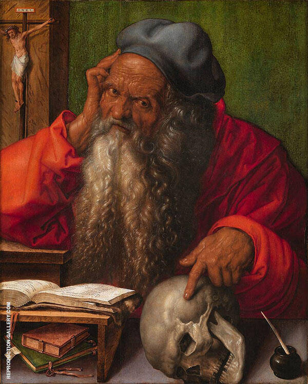 Saint Jerome 2 by Albrecht Durer | Oil Painting Reproduction