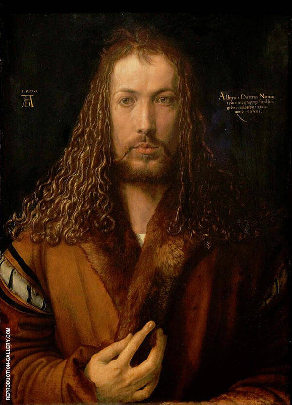 Self Portrait II by Albrecht Durer | Oil Painting Reproduction