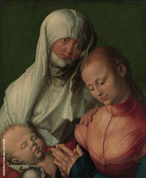 Virgin and Childe with St Anne By Albrecht Durer