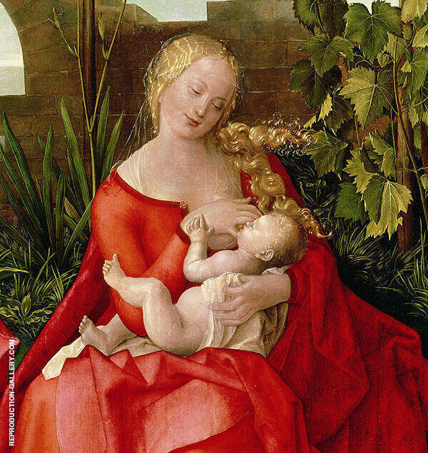 Virgin and Child Madonna with The Iris 1508 | Oil Painting Reproduction