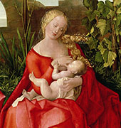 Virgin and Child Madonna with The Iris 1508 By Albrecht Durer