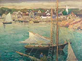 Morning Light Rockport c1925 By Jonas Lie