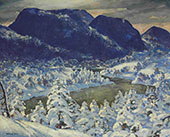 Snow c1935 By Jonas Lie