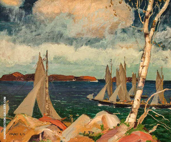 Yachting on The Maine Coast By Jonas Lie