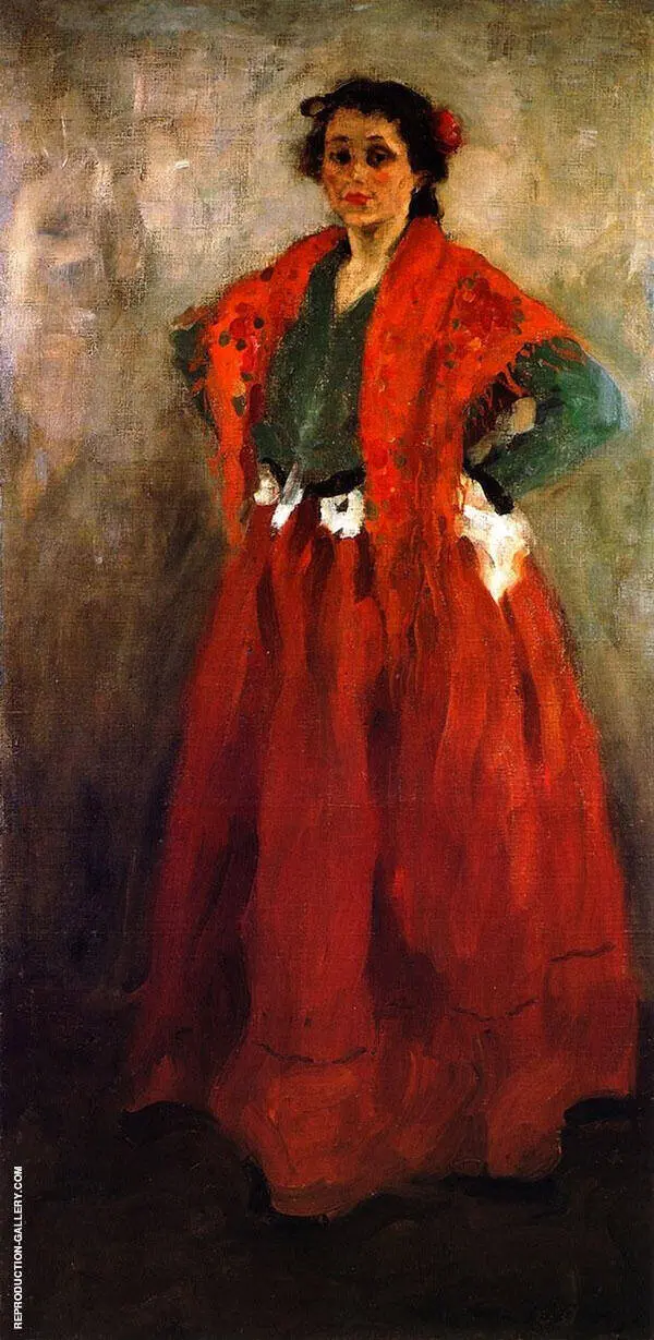 Helene in Spanish By Alexej von Jawlensky