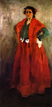 Helene in Spanish By Alexej von Jawlensky