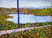 Landscape with Lake By Alexej von Jawlensky