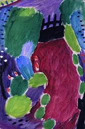 Large Variation Agavenweg By Alexej von Jawlensky