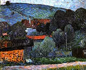 Melancholy in The Evening Wasserburg on The Inn By Alexej von Jawlensky