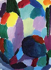 Mood of a Thunderstorm By Alexej von Jawlensky
