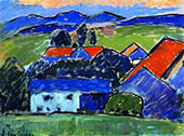 Murnau Landscape By Alexej von Jawlensky