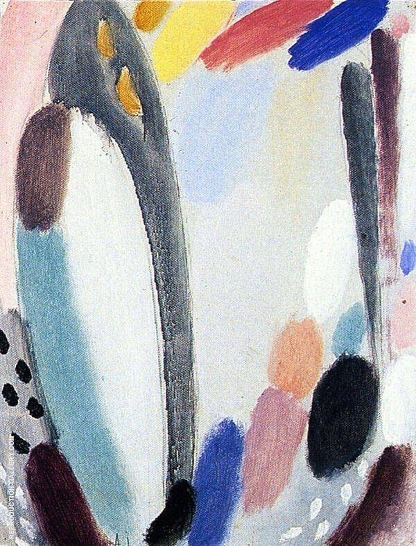Pale Variation by Alexej von Jawlensky | Oil Painting Reproduction
