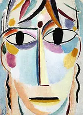 Saviours Face Expectation By Alexej von Jawlensky