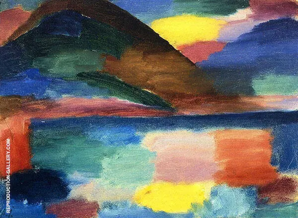 Summer Day in Ascona By Alexej von Jawlensky