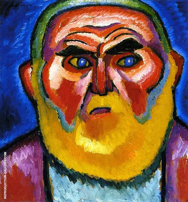 The Old Man By Alexej von Jawlensky