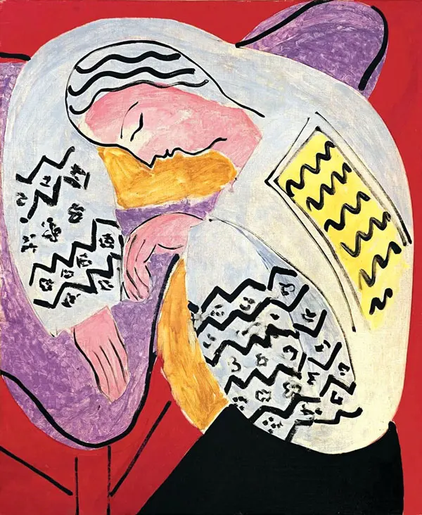 The Dream 1940 By Henri Matisse