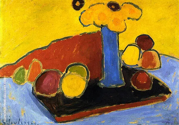 Yellow Sound 1907 By Alexej von Jawlensky