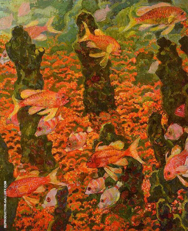 Aquarium 1909 By Theo van Rysselberghe