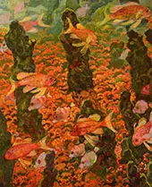 Aquarium 1909 By Theo van Rysselberghe