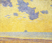 Big Clouds 1893 By Theo van Rysselberghe