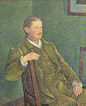 Dr August Weber By Theo van Rysselberghe