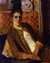 Lady in a Veil By Theo van Rysselberghe