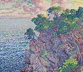 La Pointe du Rossignol Cap Layet 1905 By Theo van Rysselberghe