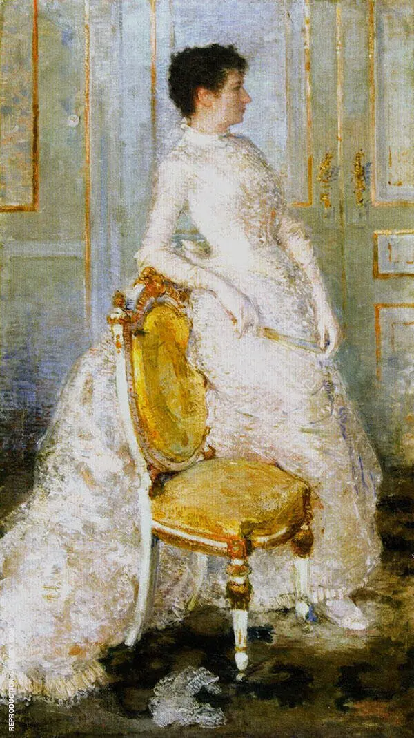 Madame Oscar Ghysbrecht By Theo van Rysselberghe