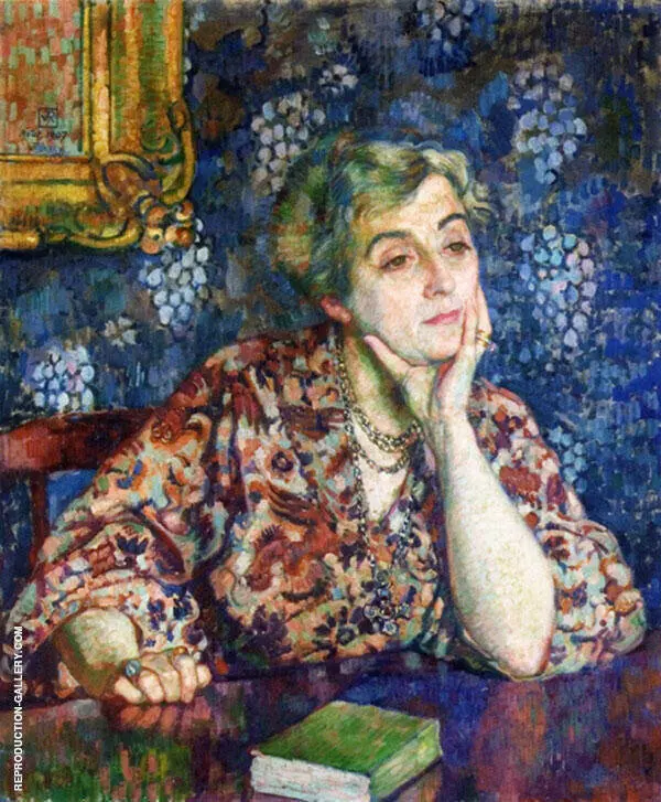 Maria van Rysselberghe in Jersey By Theo van Rysselberghe