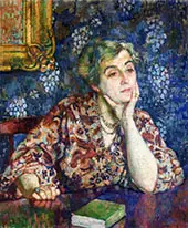 Maria van Rysselberghe in Jersey By Theo van Rysselberghe