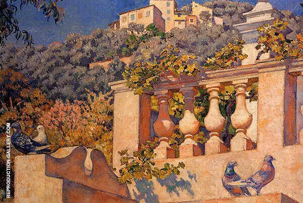The Balustrade By Theo van Rysselberghe