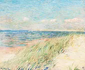 The Dunes of Zwin Knokke 1887 By Theo van Rysselberghe