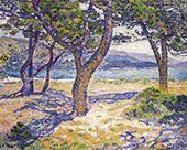 The Mediterranean at Le Lavandou By Theo van Rysselberghe