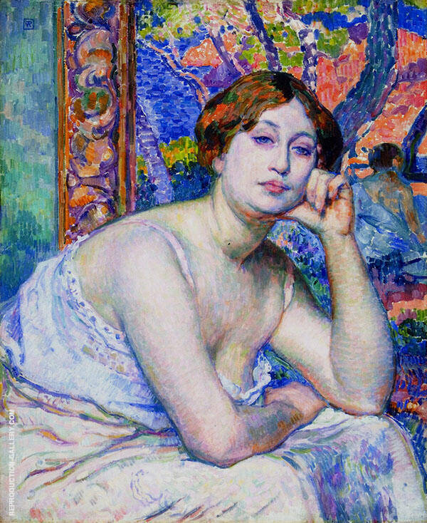 Rysselberghe The Model | Oil Painting Reproduction
