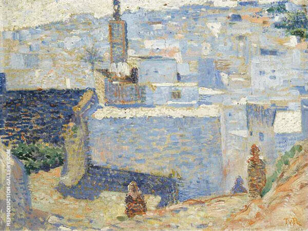 Town in Morocco 1888 By Theo van Rysselberghe