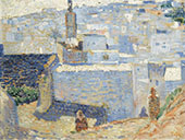 Town in Morocco 1888 By Theo van Rysselberghe