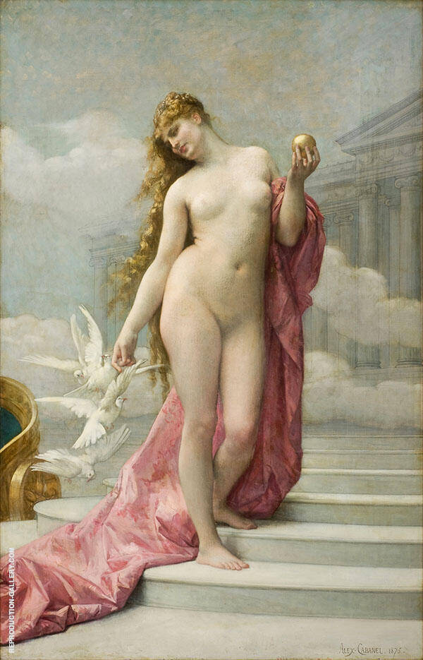 Cabanel Venus by Alexandre Cabanel | Oil Painting Reproduction