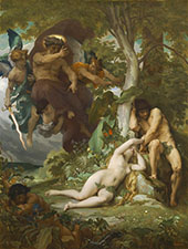 Paradise Lost 1867 By Alexandre Cabanel