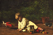 Baby at Play By Thomas Eakins
