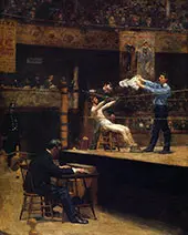 Between Rounds By Thomas Eakins