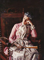 Miss Amelia van Buren By Thomas Eakins