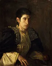 Signora Gomez d'Arza c1901 By Thomas Eakins