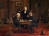 The Chess Players By Thomas Eakins
